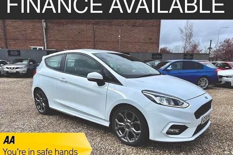Used Ford Fiesta ST-Line 125 HP (91 kW) 2018 White Hatchback
