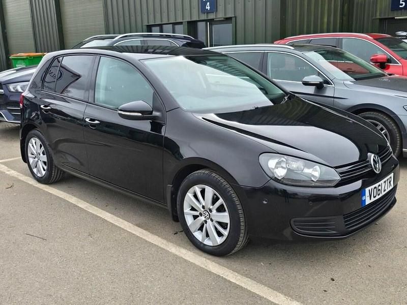 Used VW Golf VI Match 105 HP (77 kW) 2011 Black Hatchback