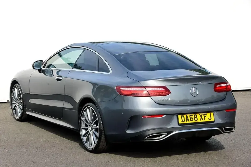 Used Mercedes E350 AMG line 2019 Grey Coupe
