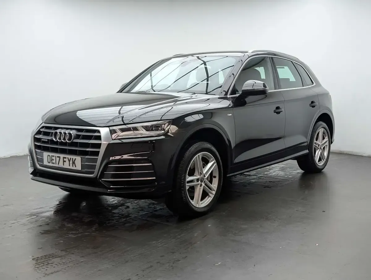 Used Audi Q5 S-Line 190 HP (139 kW) 2017 Black SUV