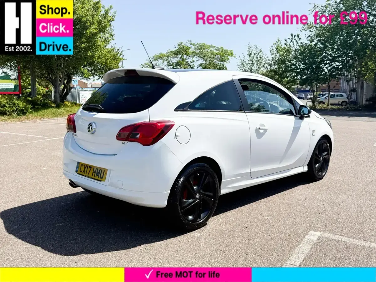 Second-hand Vauxhall Corsa Edition 90 CP (66 kW) 2017 Alb Hatchback