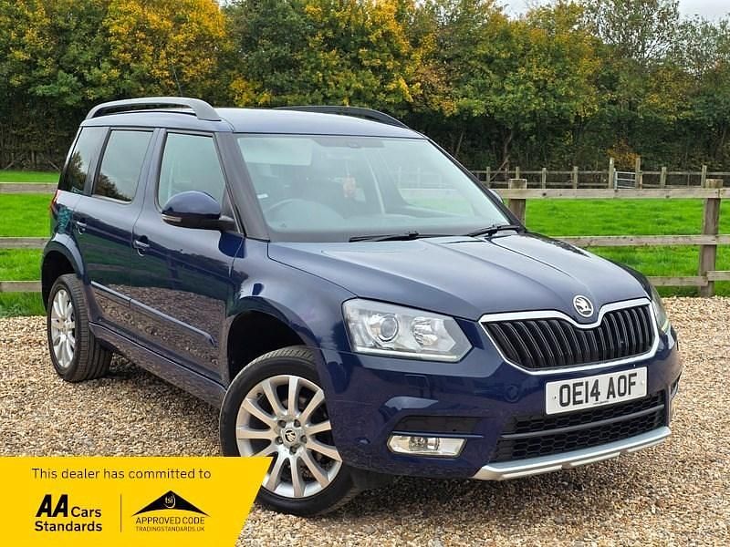 Blue Used 2014 Skoda Yeti Elegance SUV | £5,499 (Expensive) - Image 1/4