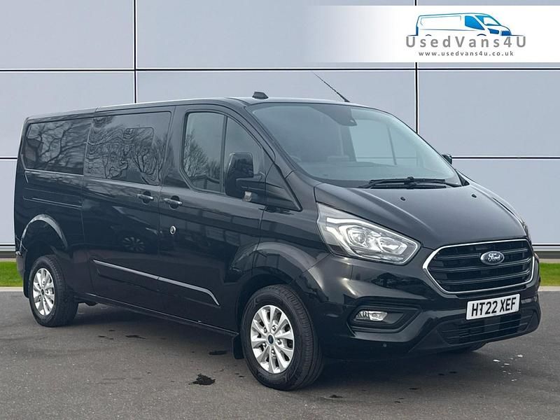 Used Ford Transit Custom Limited 130 HP (95 kW) 2022 Black Van