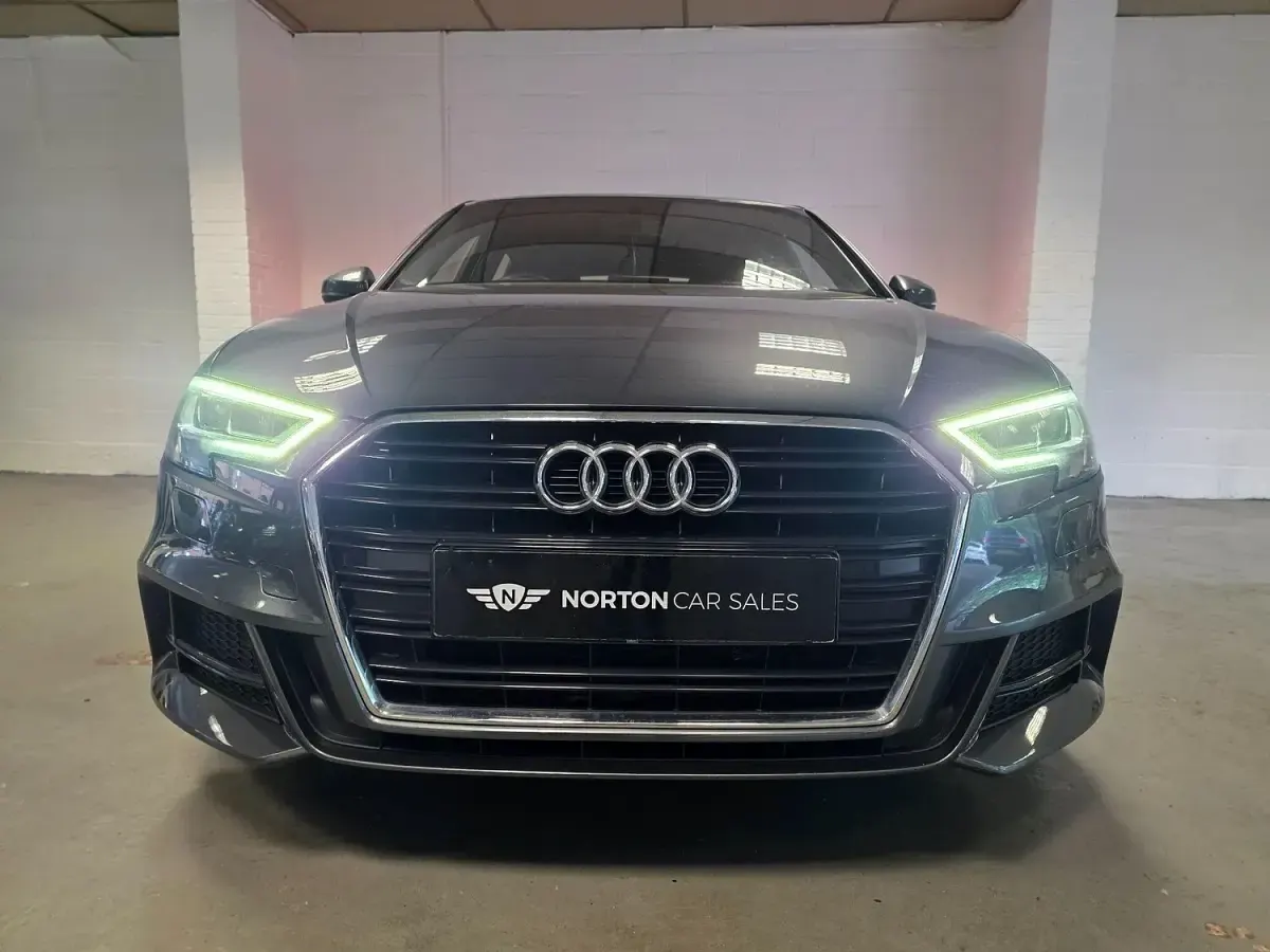 Used Audi A3 S-Line 150 HP (110 kW) 2019 Grey Sedan