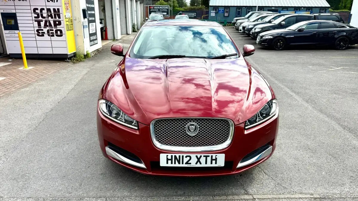 Second-hand Jaguar XF Portfolio 2012 Roșu Berlinǎ