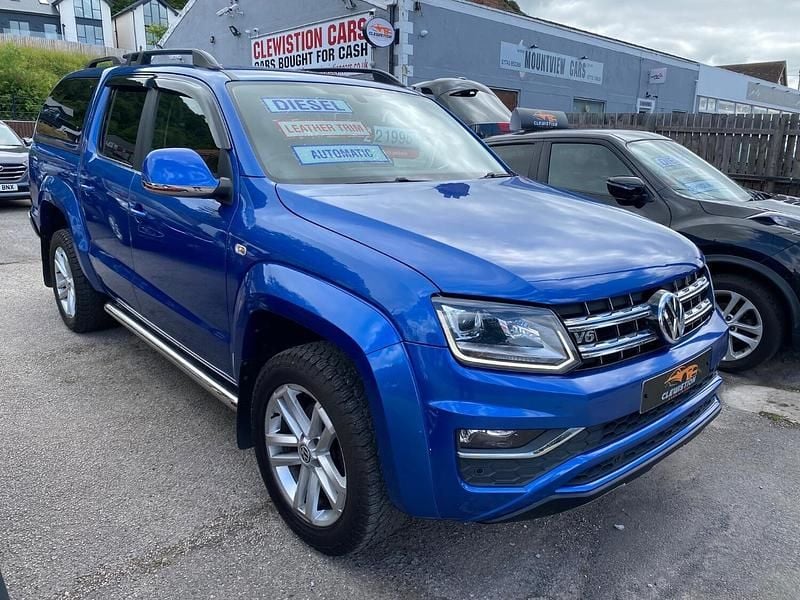 Blue Used 2019 VW Amarok Highline Pickup | £20,995 (Fair price) - Image 1/4