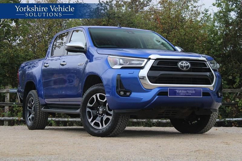 Blue Used 2021 Toyota HiLux Pickup | £22,489 (Super price) - Image 1/4