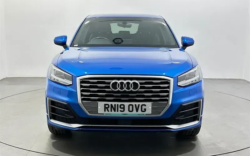 Used Audi Q2 S-Line 150 HP (110 kW) 2019 Blue SUV