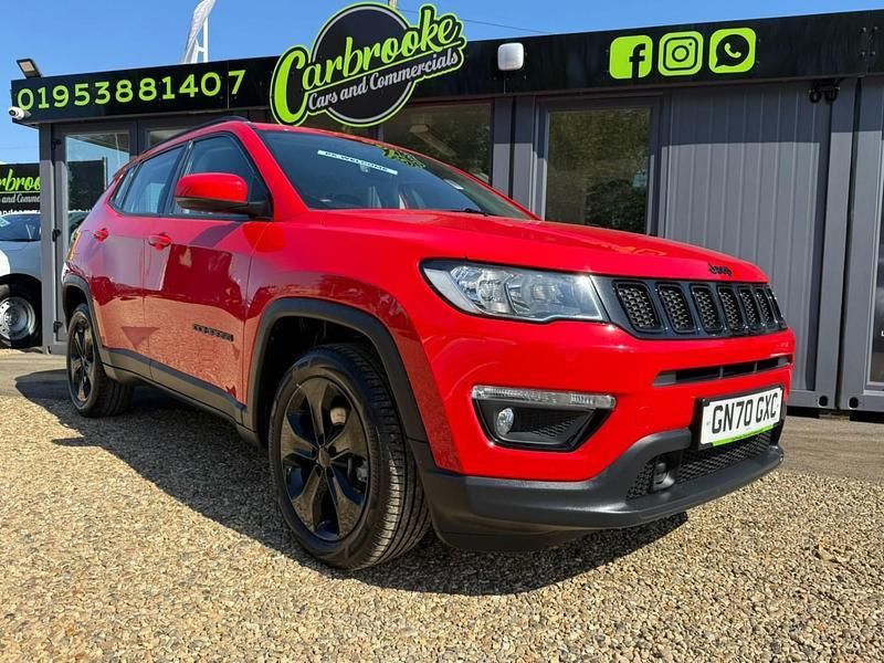 Used Jeep Compass Night Eagle 140 HP (102 kW) 2020 Red SUV