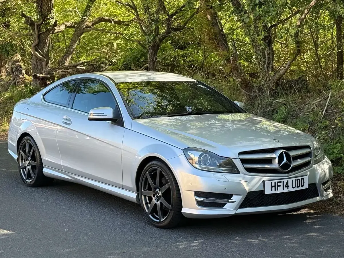 Used Mercedes C250 Sport Edition 2014 Silver Coupe