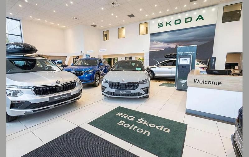 Used Skoda Karoq SE L 150 HP (110 kW) 2023 Petrol blue metallic SUV