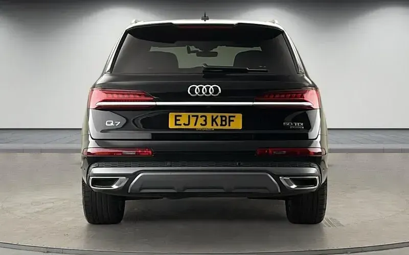 Used Audi Q7 Black Edition 286 HP (210 kW) 2023 Mythos black metallic/mythos black metallic SUV