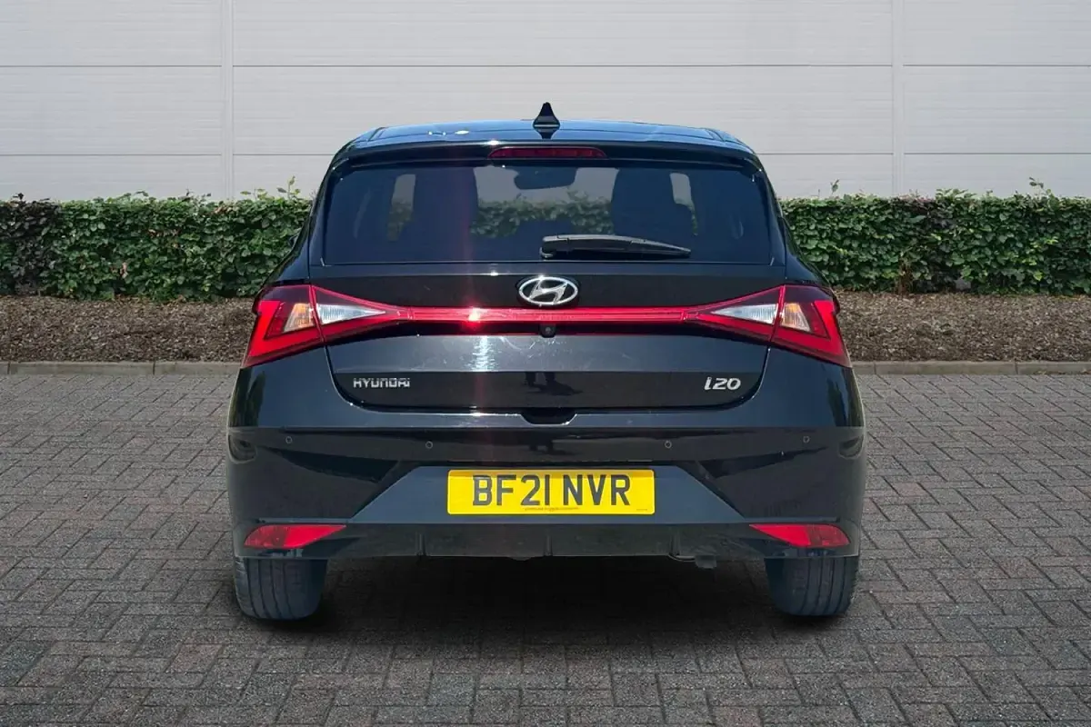 Used Hyundai i20 Premium 2021 Black Hatchback