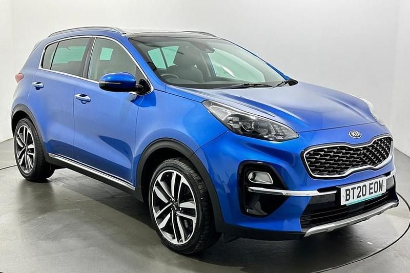 Used Kia Sportage 136 HP (100 kW) 2020 Blue SUV