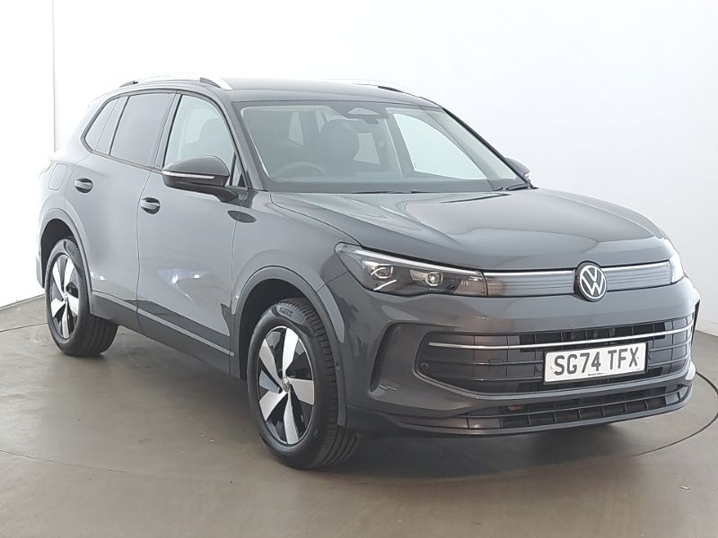 Grey Used 2024 VW Tiguan Match SUV | £31,998 (Expensive) - Image 1/4