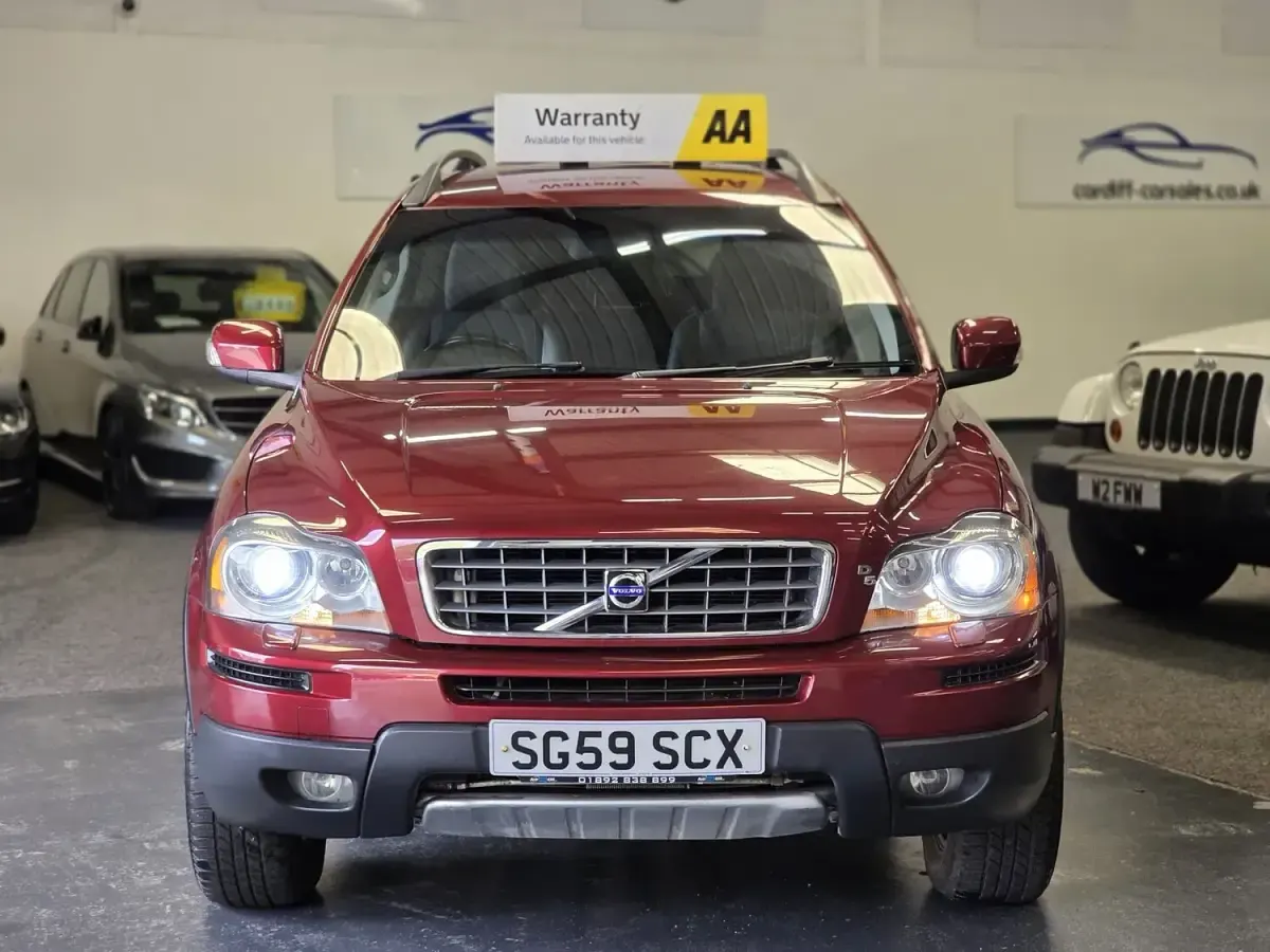 Used Volvo XC90 163 HP (119 kW) 2009 Red SUV