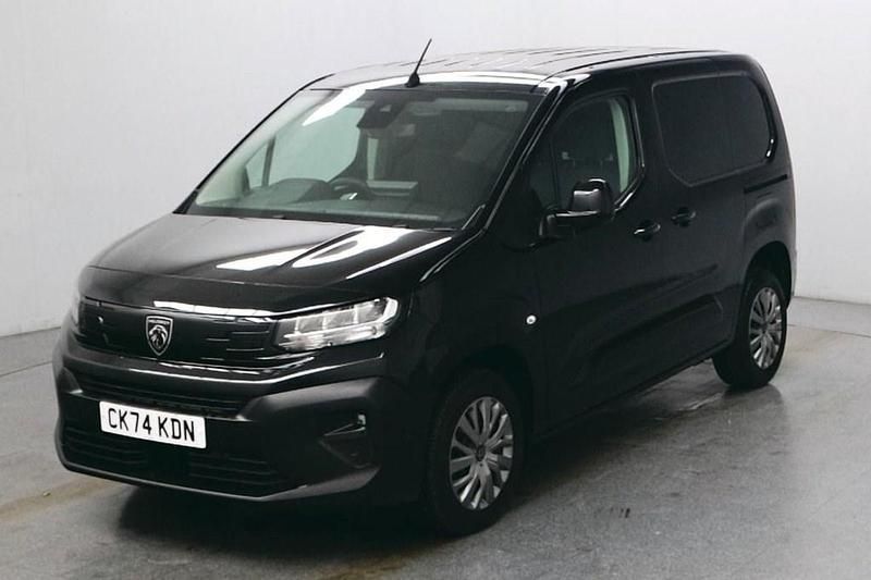 Black Used 2024 Peugeot Partner Van | £16,490 (Good price) - Image 1/4