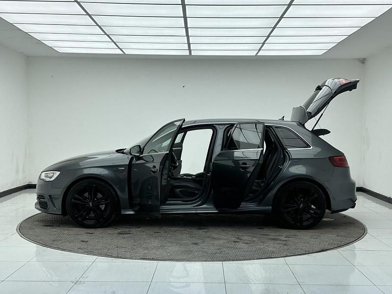 Used Audi A3 S-Line 180 HP (132 kW) 2014 Grey Hatchback