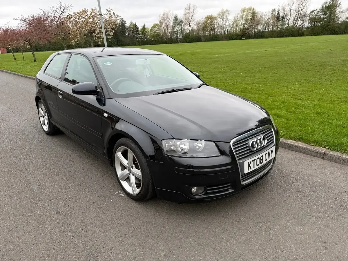 Used Audi A3 Sport 170 HP (125 kW) 2008 Black Hatchback
