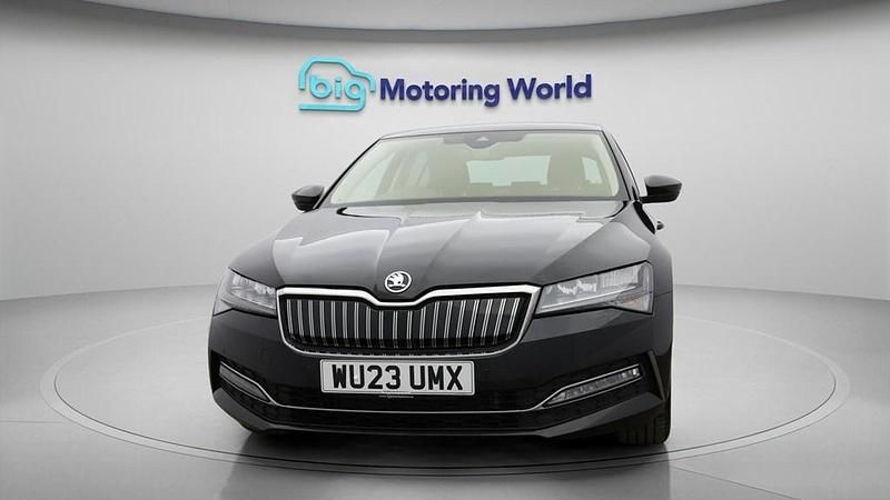 Used Skoda Superb Dynamic 218 HP (160 kW) 2023 Black Hatchback