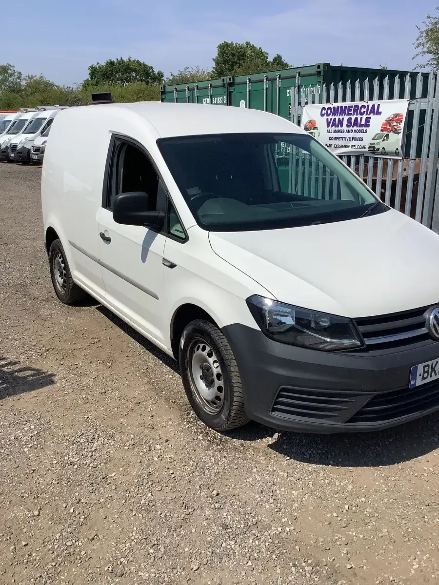 Used VW Caddy Startline 102 HP (75 kW) 2019 White MPV