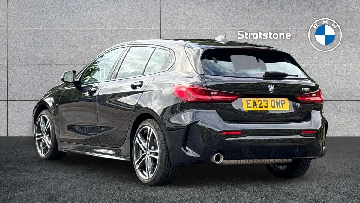 Used BMW 118 M Sport 134 HP (98 kW) 2023 Black Hatchback