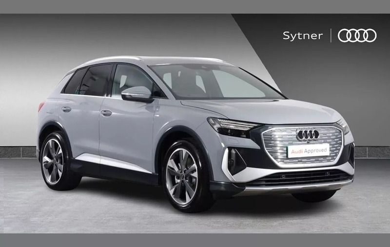 Grey Used 2025 Audi Q4 e-tron S-Line SUV | £39,500 (Fair price) - Image 1/4