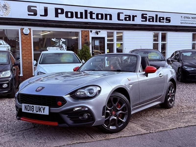 Used Abarth 124 Spider 170 HP (125 kW) 2018 Grey Cabriolet
