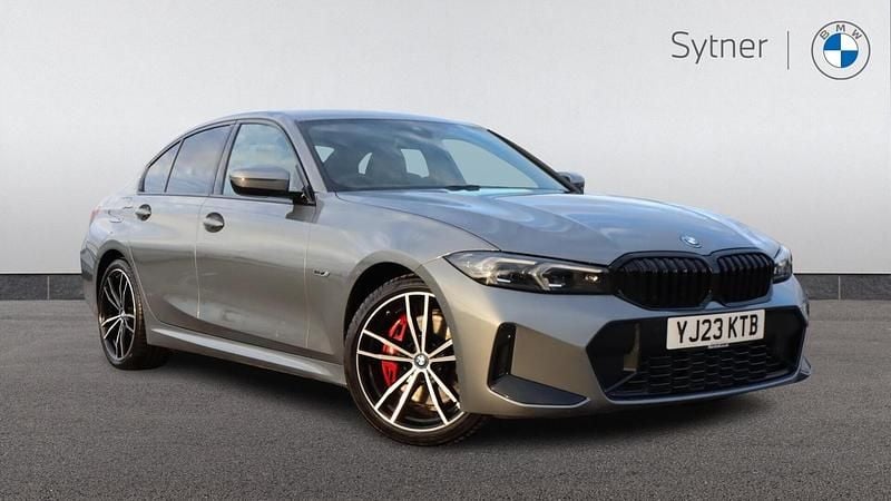 Used BMW 330e M Sport 288 HP (211 kW) 2023 Skyscraper grey metallic  Sedan