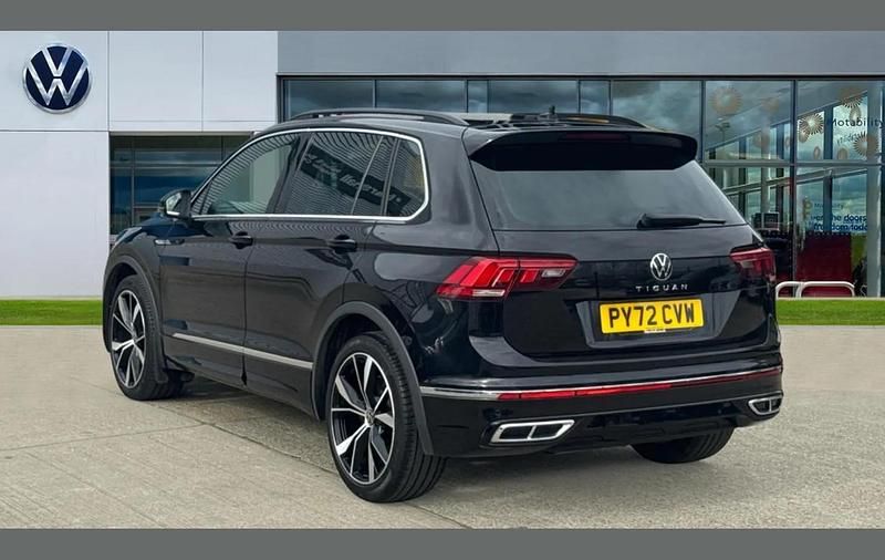 Used VW Tiguan R-line 150 HP (110 kW) 2022 Deep black pearl SUV