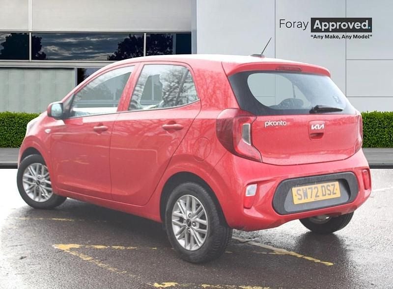 Used Kia Picanto 67 HP (49 kW) 2022 Red Hatchback
