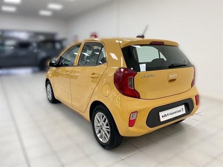 Used Kia Picanto 2023 Yellow Hatchback