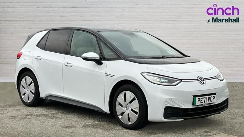 Used VW ID.3 Pro 150 kW (204 HP) 2021 White Hatchback
