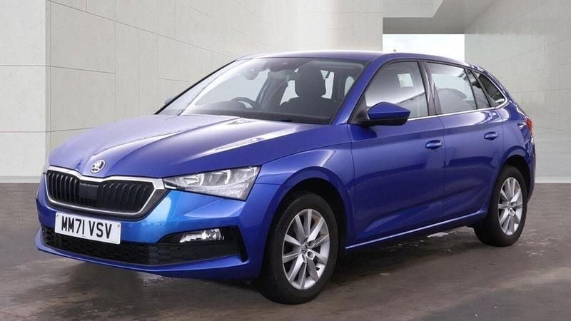 Used Skoda Scala SE Technology 2022 Blue Hatchback