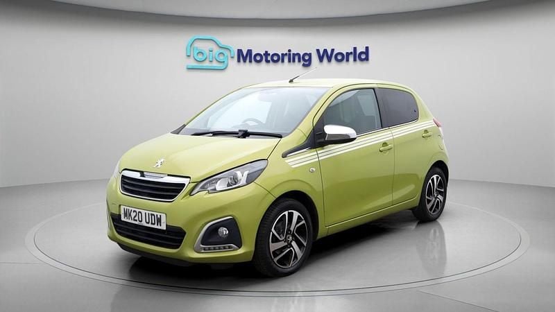 Used Peugeot 108 Collection 71 HP (52 kW) 2020 Green Hatchback