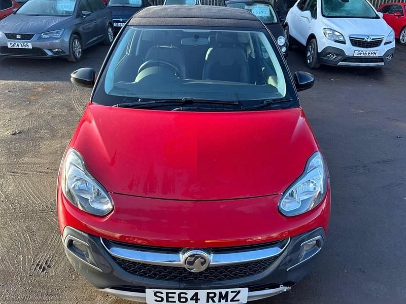 Used Vauxhall Adam Rocks 2015 Red Hatchback