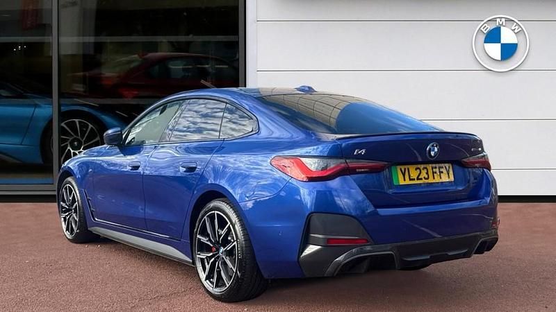 Used BMW i4 M Sport 246 kW (335 HP) 2023 Blue Sedan