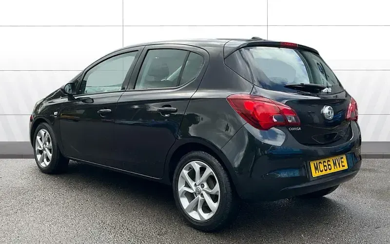 Used Vauxhall Corsa 90 HP (66 kW) 2017 Black Hatchback