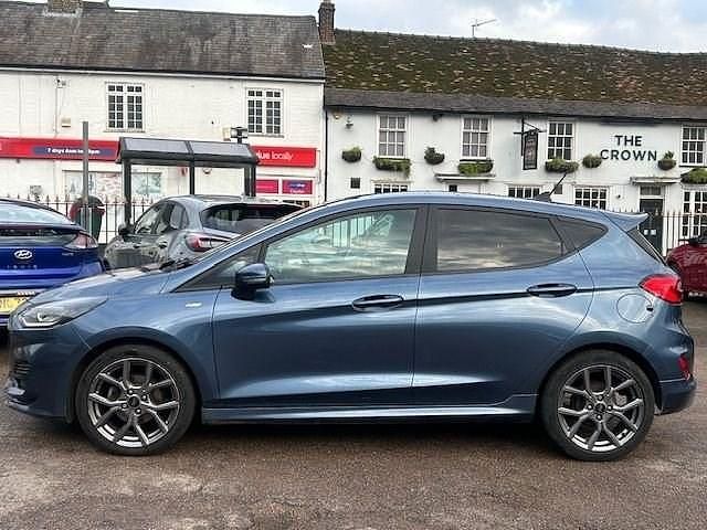 Used Ford Fiesta ST-Line 2022 Blue Hatchback