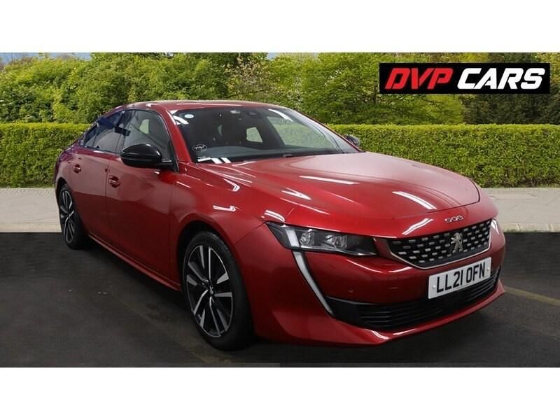 Red Used 2021 Peugeot 508 GTi Hatchback | £10,990 (Fair price) - Image 1/4