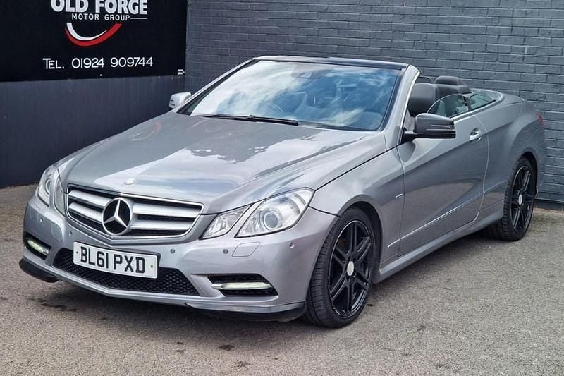 Used Mercedes E250 2012 Silver Cabriolet