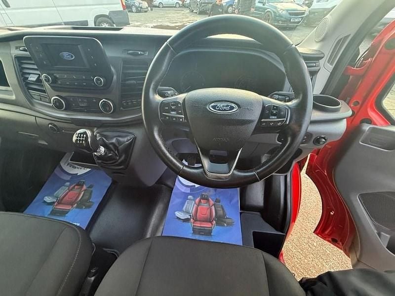 Used Ford Transit Trend 130 HP (95 kW) 2021 Red Van