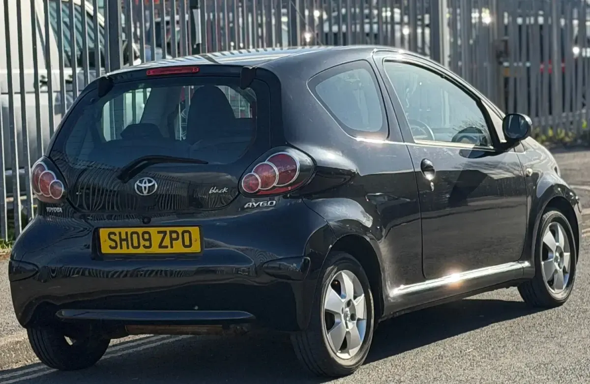 Used Toyota Aygo 2009 Black Hatchback