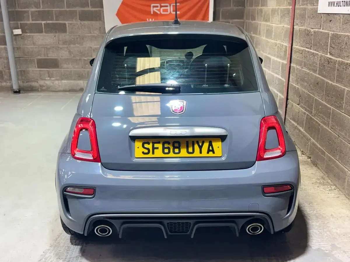 Used Abarth 595 145 HP (106 kW) 2018 Grey Hatchback