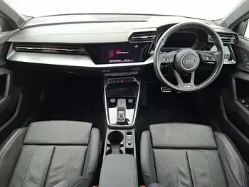 Used Audi A3 S-Line 110 HP (80 kW) 2022 White Sedan