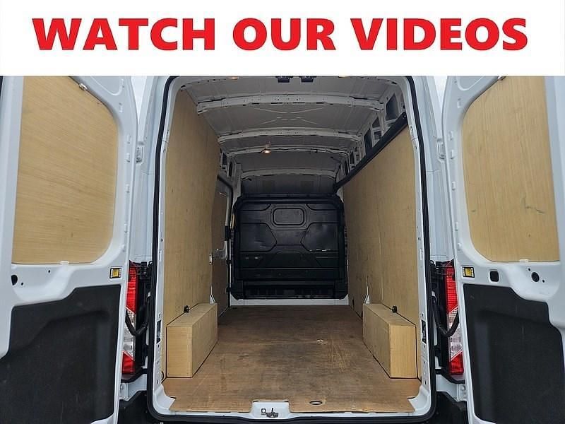 Used Ford Transit 130 HP (95 kW) 2023 Frozen white (solid colour)