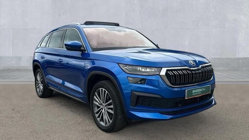 Blue Used 2022 Skoda Kodiaq LAURIN & KLEMENT SUV | £31,980 (A bit pricey) - Image 1/4