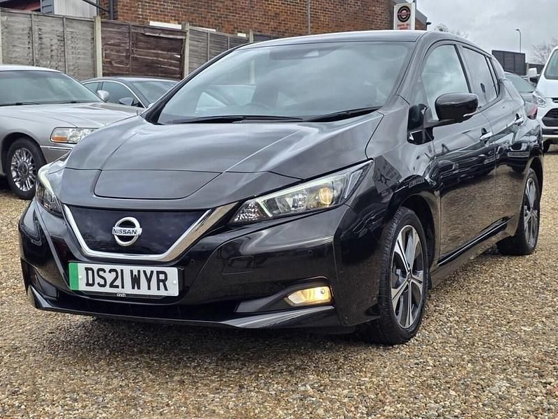 Used Nissan Leaf N-Connecta 110 kW (150 HP) 2021 Black Hatchback