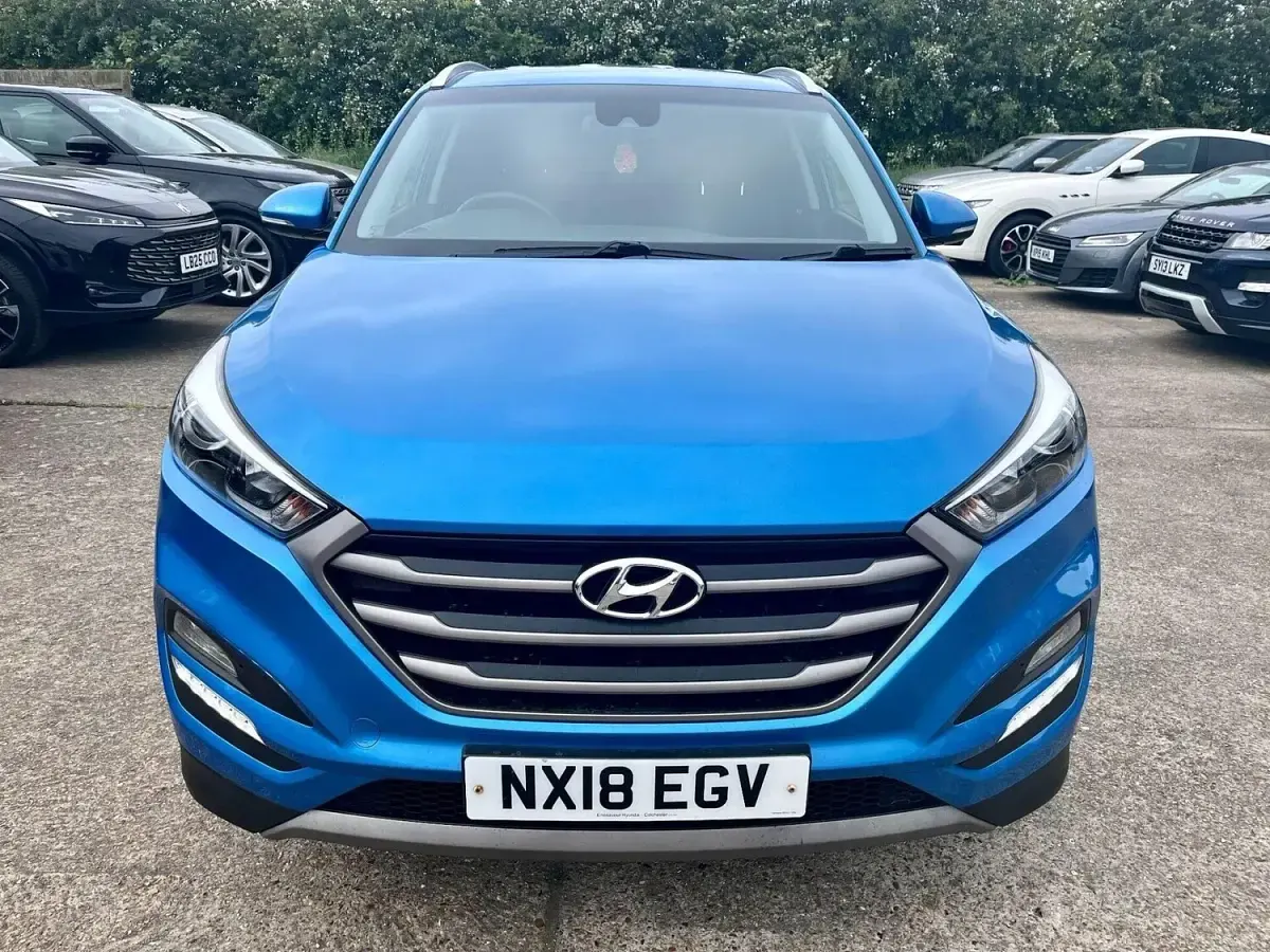 Used Hyundai Tucson SE 177 HP (130 kW) 2018 Blue SUV