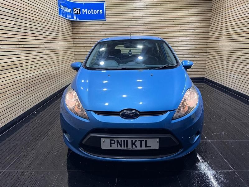 Used Ford Fiesta 82 HP (60 kW) 2011 Blue Hatchback